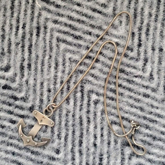 Missy Industry Nautical Anchor Necklace - Picture 2 of 6